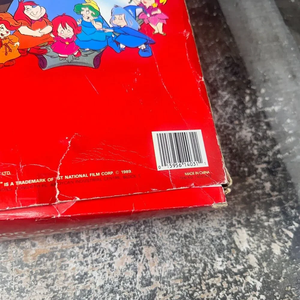 Snow White Land Of Doom Soft‎ Stuffed Body Doll Damaged Box 1990